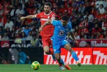 En gran partido Toluca y Cruz Azul empatan a dos tantos