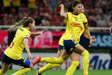 América femenil saca el empate a Chivas en juego de ida de semifinales