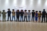 Semar aprehende a nueve integrantes de 'Los Salazar' en Sonora