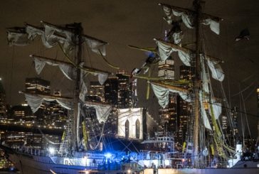 Buque Escuela “Cuauhtémoc” choca contra Puente de Brooklyn de Nueva York; reportan 22 heridos
