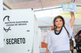 Clara Brugada vota en elección judicial; afirma que habrá seguridad en todas las casillas de la CDMX