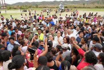 Se compromete Sheinbaum a apoyar a damnificados por 'Erick' tras recorrido en Oaxaca