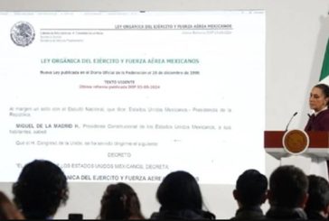 Por ignorancia, críticas a la Ley de la Guardia Nacional: Sheinbaum