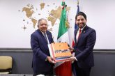 Presenta proyecto de plan de trabajo para grupo de amistad México-República Dominicana