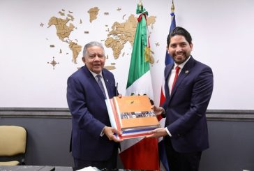Presenta proyecto de plan de trabajo para grupo de amistad México-República Dominicana
