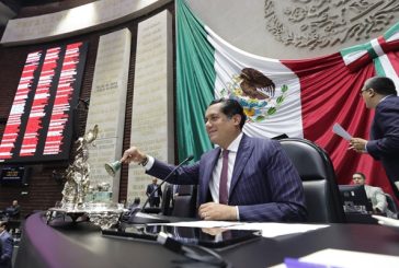 Diputado Gutiérrez Luna declara abierto el primer periodo de sesiones extraordinarias del Congreso de la Unión