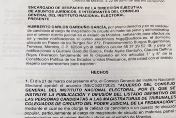 Impugnan triunfo ante el Consejo General del INE