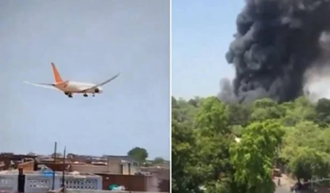 Se estrella un avión de Air India se reportan más de 200 muertos