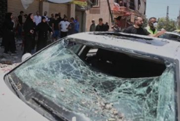 Un muerto y 11 heridos en intensos ataques israelíes en el sur del Líbano
