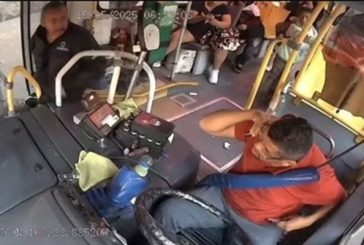 Guardia señalado de golpear con un termo a un chofer y dejarlo inconsciente teme por su vida 