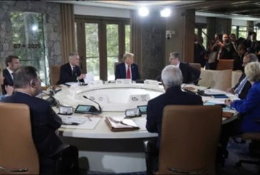 Trump dejará este lunes la reunión del G7 para regresar a EU; en el limbo, la reunión con Sheinbaum