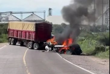 Suman nueve detenidos por bloqueos y quema de tiendas en Aguascalientes