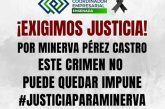 CCEE acusa “ausencia de resultados” en caso del asesinato la líder pesquera Minerva Pérez Castro