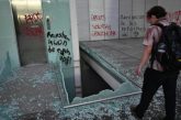 Vandalizan el MUAC en nueva marcha contra gentrificación