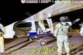 Interceptan aeronave con 427 kilos de cocaína en Tecomán, Colima