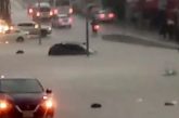 Lluvia en Puebla provoca inundaciones, caídas de bardas y árboles