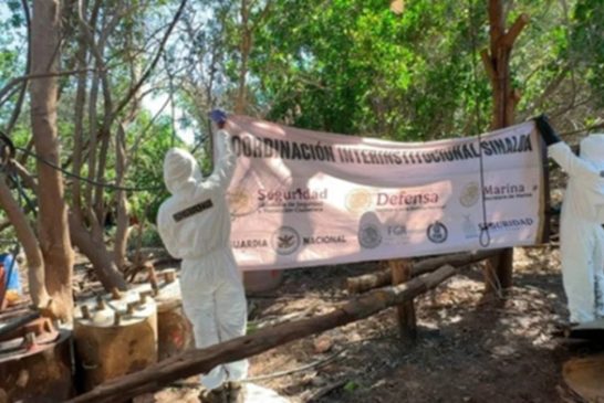 Marina decomisa 4.8 toneladas de metanfetamina en Sinaloa